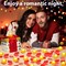 Rose Petals and Candles Set for Romantic Decoration, 3000 Pcs Red Rose Petals and 36 Pcs Heart Candle Lights for Special Night